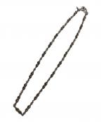 JUSTIN DAVISジャスティンデイビス）の古着「クラウンチェーンネックレス」