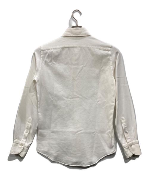 finamore（フィナモレ）finamore (フィナモレ) ワッフルシャツ ホワイト サイズ:Ｓの古着・服飾アイテム