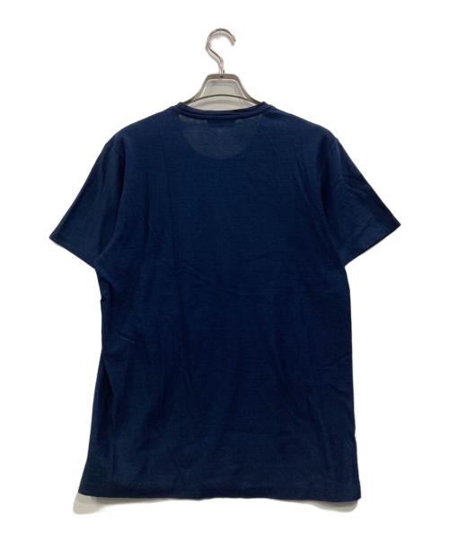 ETRO（エトロ）ETRO (エトロ) パイルデザインS/Sカットソー ネイビー サイズ:Mの古着・服飾アイテム