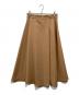 UNTITLED（アンタイトル）の古着「Aラインスカート」｜ブラウン