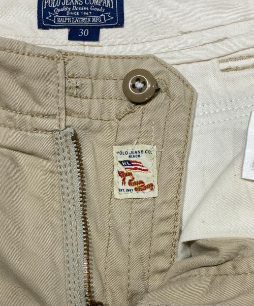 POLO JEANS CO.（ポロジーンズカンパニー）POLO JEANS CO. (ポロジーンズカンパニー) カーゴハーフパンツ ベージュ サイズ:30の古着・服飾アイテム