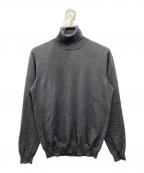 Zanoneザノーネ）の古着「タートルネックニット」｜ブラック