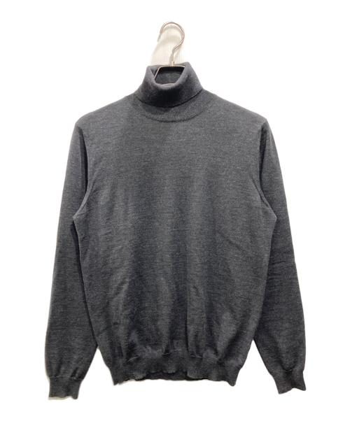 Zanone（ザノーネ）Zanone (ザノーネ) タートルネックニット ブラック サイズ:48の古着・服飾アイテム