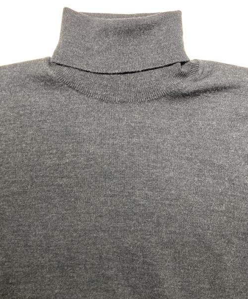 Zanone（ザノーネ）Zanone (ザノーネ) タートルネックニット ブラック サイズ:48の古着・服飾アイテム