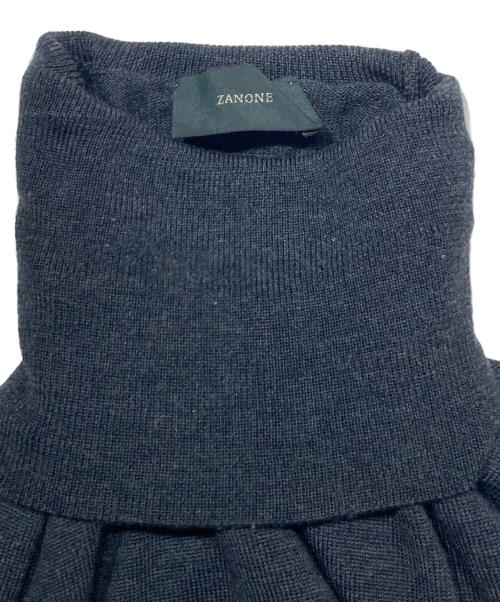 Zanone（ザノーネ）Zanone (ザノーネ) タートルネックニット ブラック サイズ:48の古着・服飾アイテム