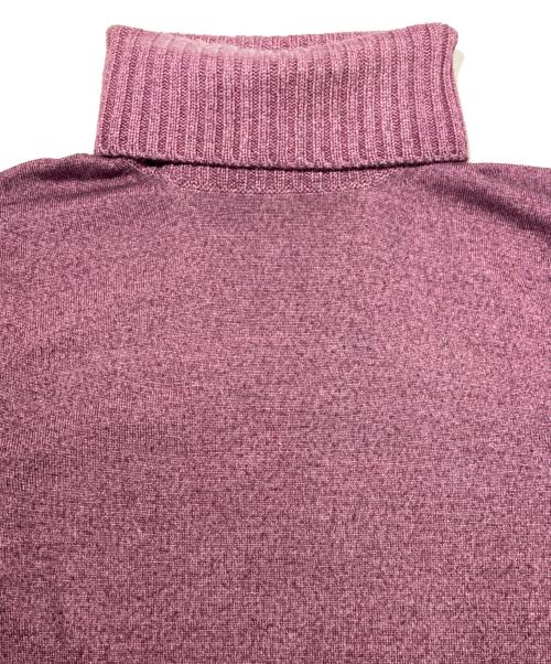 Cruciani（クルチアーニ）Cruciani (クルチアーニ) タートルネックニット ボルドー サイズ:48の古着・服飾アイテム