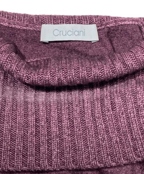 Cruciani（クルチアーニ）Cruciani (クルチアーニ) タートルネックニット ボルドー サイズ:48の古着・服飾アイテム