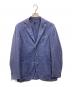 LUBIAM（ルビアム）の古着「リネン混テーラードジャケット」｜ブルー