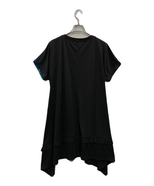 TOKUKO1erVOL（トクコプルミエヴォル）TOKUKO1erVOL (トクコプルミエヴォル) 半袖ワンピース ブラック サイズ:Mの古着・服飾アイテム