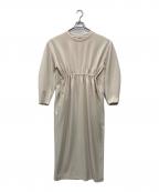 CAPRICIEUX LE'MAGEカプリシューレマージュ）の古着「ドロストワンピース」｜アイボリー