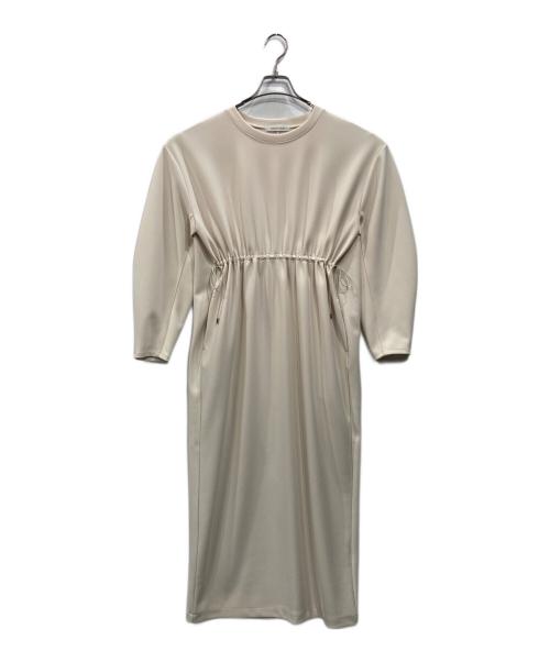 CAPRICIEUX LE'MAGE（カプリシューレマージュ）CAPRICIEUX LE'MAGE (カプリシューレマージュ) ドロストワンピース アイボリー サイズ:Freeの古着・服飾アイテム