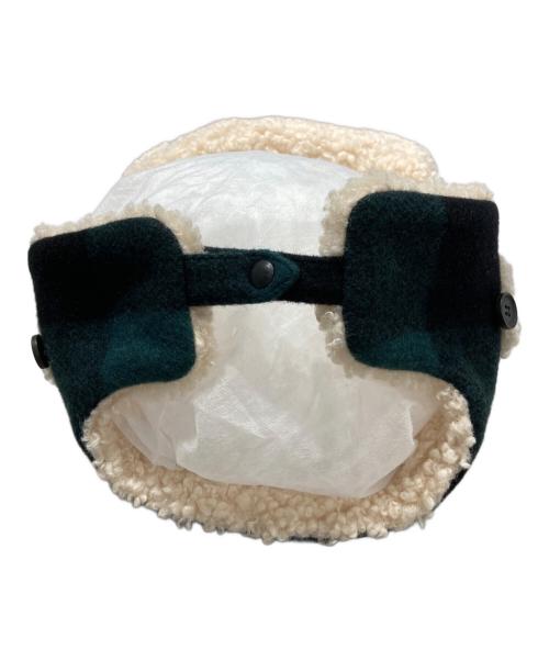 Hysteric Glamour（ヒステリックグラマー）Hysteric Glamour (ヒステリックグラマー) WIND AND SEA (ウィンダンシー) フライトキャップ グリーン サイズ:Freeの古着・服飾アイテム