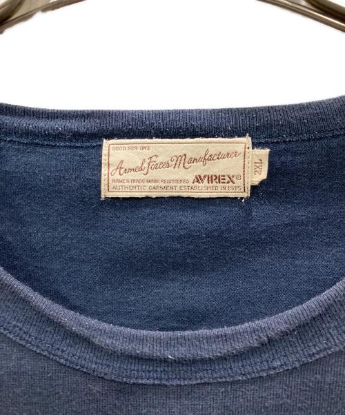 AVIREX（アヴィレックス）AVIREX (アヴィレックス) ヴァーシティーTシャツ ネイビー サイズ:2XLの古着・服飾アイテム