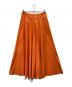 Weekend Max Mara（ウィークエンド マックスマーラ）の古着「マキシスカート」｜オレンジ