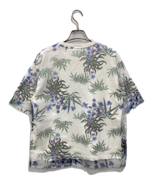 KENZO（ケンゾー）KENZO (ケンゾー) チュールレイヤードTシャツ ホワイト サイズ:Ｓの古着・服飾アイテム