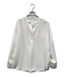 BARNEYS NEWYORK（バーニーズ・ニューヨーク）の古着「スキッパーブラウス」｜ホワイト