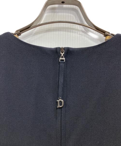 daisy lin for foxey（デイジーリン フォー フォクシー）DAISY LIN for FOXEY (デイジーリン フォー フォクシー) Dress “Graceful Flare” ネイビー サイズ:Lの古着・服飾アイテム