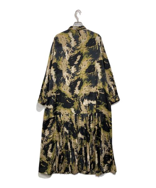 SUM1 STYLE（スミスタイル）SUM1 STYLE (スミスタイル) ブラウスワンピース ブラック×ベージュ サイズ:Freeの古着・服飾アイテム