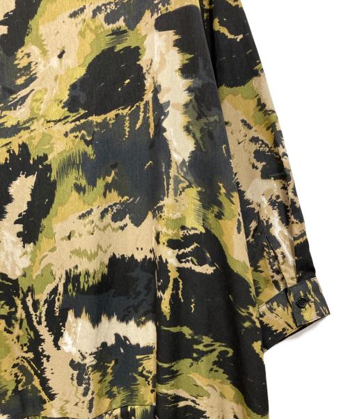 SUM1 STYLE（スミスタイル）SUM1 STYLE (スミスタイル) ブラウスワンピース ブラック×ベージュ サイズ:Freeの古着・服飾アイテム