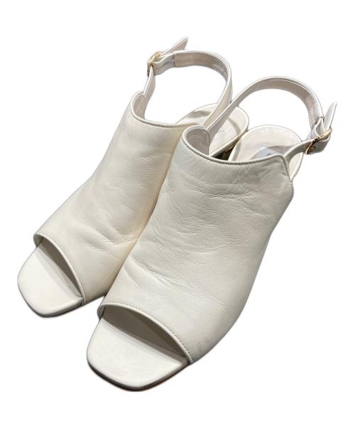 卑弥呼（ヒミコ）卑弥呼 (ヒミコ) ストラップサンダル アイボリー サイズ:24cmの古着・服飾アイテム
