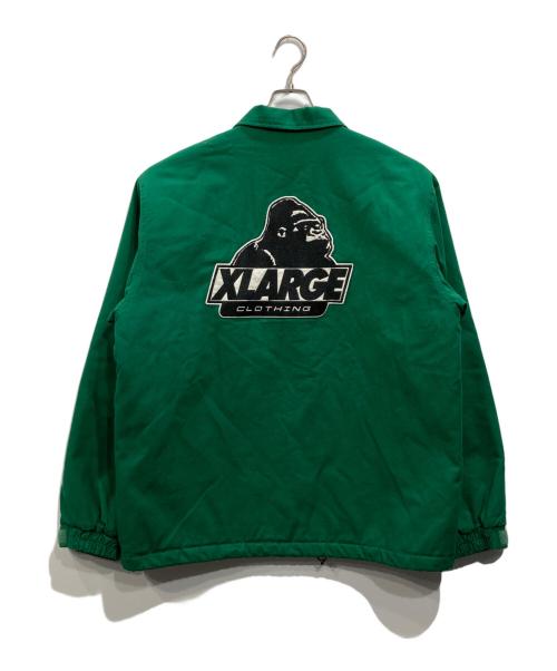 X-LARGE（エクストララージ）X-LARGE (エクストララージ) OG DUCK COACH JACKET グリーン サイズ:XLの古着・服飾アイテム