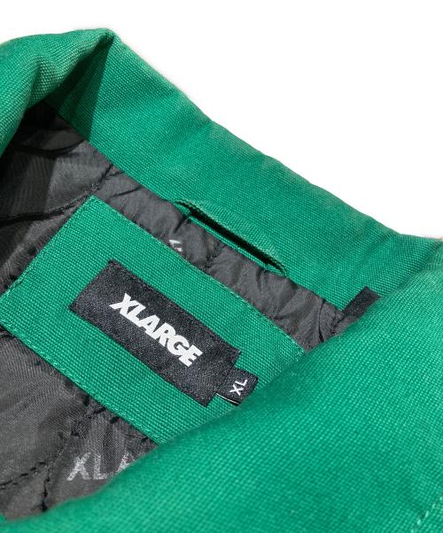 X-LARGE（エクストララージ）X-LARGE (エクストララージ) OG DUCK COACH JACKET グリーン サイズ:XLの古着・服飾アイテム