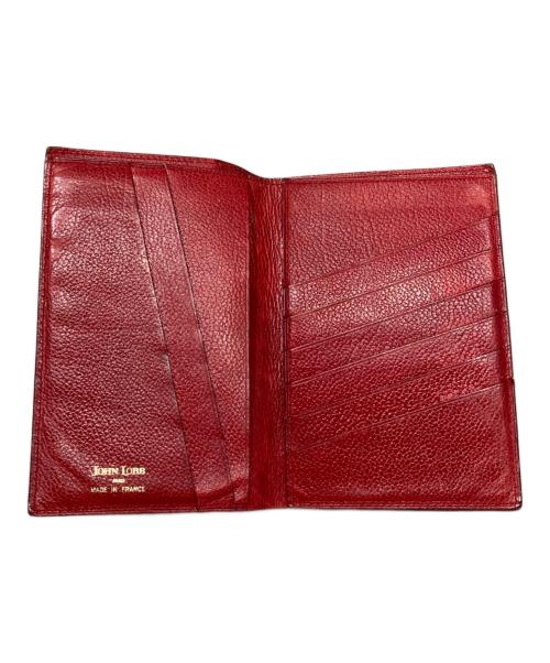 JOHN LOBB（ジョンロブ）JOHN LOBB (ジョンロブ) カードケース レッド サイズ:-の古着・服飾アイテム