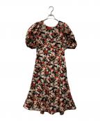 ted bakerテッドベーカー）の古着「パフスリーブワンピース」｜マルチカラー