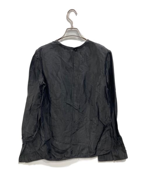 Adam et Rope（アダム エ ロペ）Adam et Rope (アダム エ ロペ) グロッシーTブラウス ブラック サイズ:Freeの古着・服飾アイテム