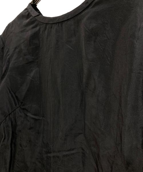 Adam et Rope（アダム エ ロペ）Adam et Rope (アダム エ ロペ) グロッシーTブラウス ブラック サイズ:Freeの古着・服飾アイテム