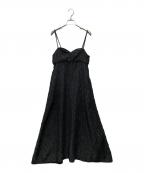 Adam et Ropeアダム エ ロペ）の古着「キャミソールワンピース」｜ブラック
