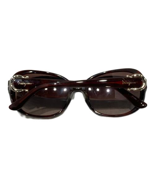 Salvatore Ferragamo（サルヴァトーレ フェラガモ）Salvatore Ferragamo (サルヴァトーレ フェラガモ) サングラス ブラウン サイズ:135の古着・服飾アイテム