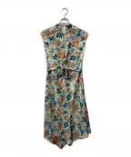 LAUREN RALPH LAURENローレンラルフローレン）の古着「ノースリーブワンピース」｜マルチカラー