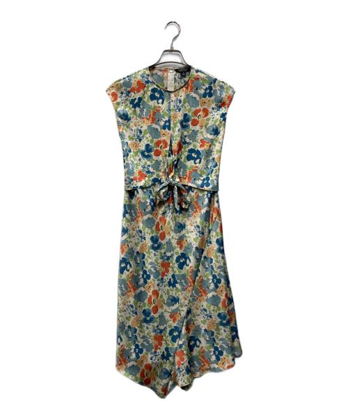 LAUREN RALPH LAUREN（ローレンラルフローレン）LAUREN RALPH LAUREN (ローレンラルフローレン) ノースリーブワンピース マルチカラー サイズ:00の古着・服飾アイテム