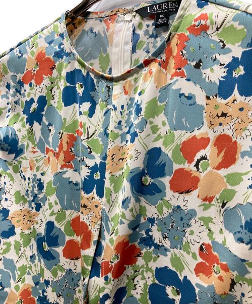 LAUREN RALPH LAUREN（ローレンラルフローレン）LAUREN RALPH LAUREN (ローレンラルフローレン) ノースリーブワンピース マルチカラー サイズ:00の古着・服飾アイテム