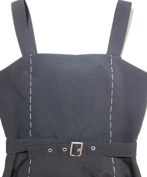 Ameri（アメリ）AMERI (アメリ) BIG POCKET STITCH DRESS ブラック サイズ:Sの古着・服飾アイテム