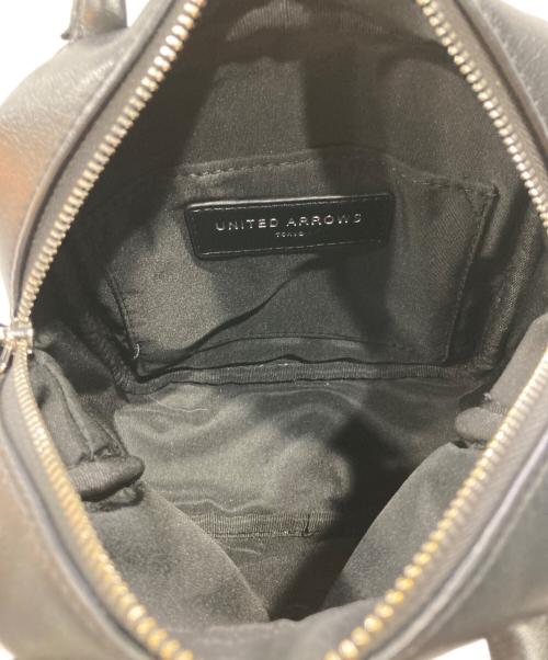 UNITED ARROWS TOKYO（ユナイテッドアローズトウキョウ）UNITED ARROWS TOKYO (ユナイテッドアローズトウキョウ) 2WAYショルダーバッグ ブラックの古着・服飾アイテム