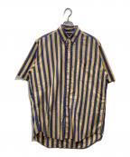 Ralph Lauren GOLFラルフローレン ゴルフ）の古着「半袖シャツ」｜イエロー×ブルー