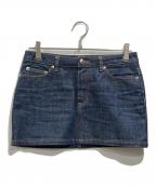 A.P.C.アーペーセー）の古着「デニムミニスカート」｜インディゴ