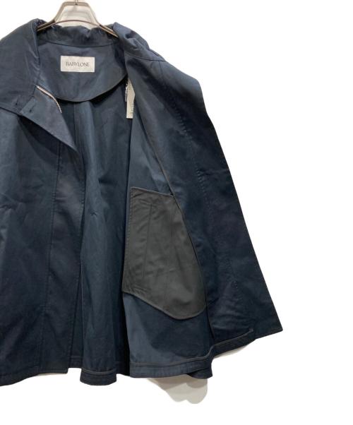 BABYLONE（バビロン）BABYLONE (バビロン) ドライギャバミドルコート ネイビー サイズ:Free 未使用品の古着・服飾アイテム