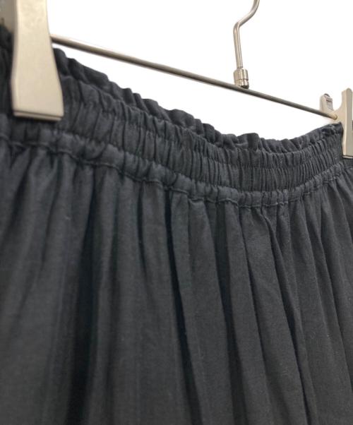 JOURNAL STANDARD relume（ジャーナルスタンダード レリューム）JOURNAL STANDARD relume (ジャーナルスタンダード レリューム) コットンボイルクリンクルティアードスカート ブラック サイズ:Freeの古着・服飾アイテム