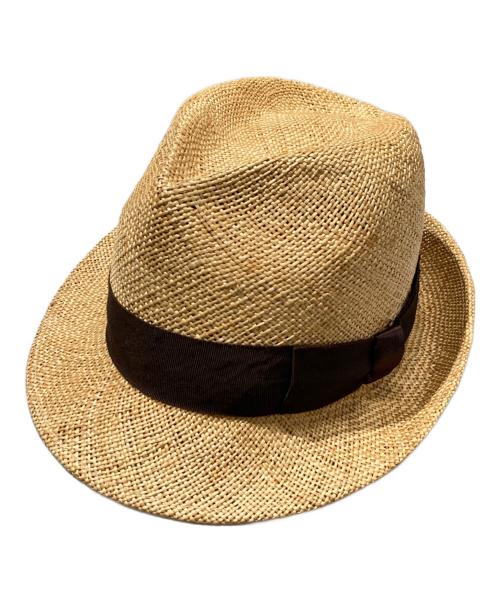 CA4LA（カシラ）CA4LA (カシラ) パナマハット ベージュ サイズ:Lの古着・服飾アイテム