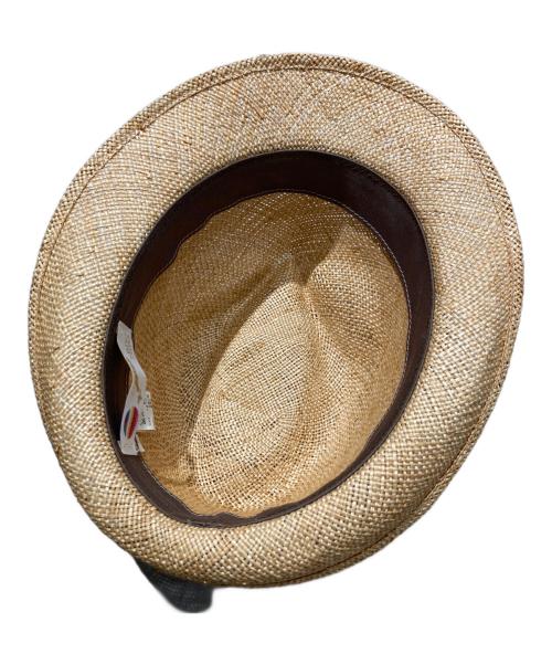 CA4LA（カシラ）CA4LA (カシラ) パナマハット ベージュ サイズ:Lの古着・服飾アイテム