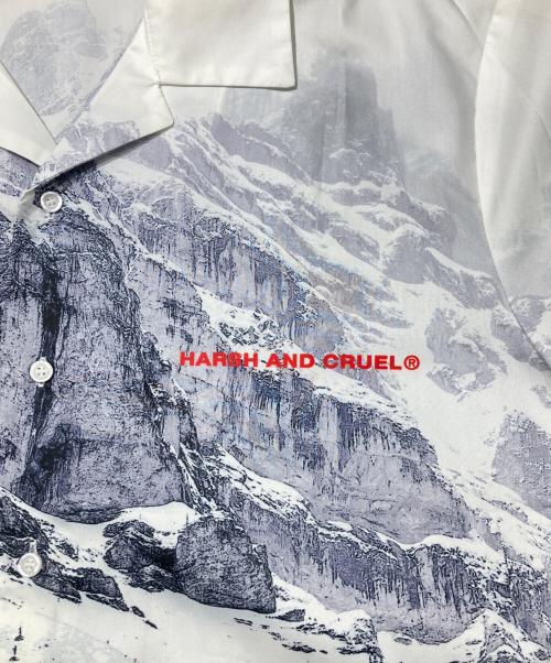 HARSH AND CRUEL（ハーシュアンドクルーエル）HARSH AND CRUEL (ハーシュアンドクルーエル) プリントシャツ マルチカラー サイズ:Mの古着・服飾アイテム