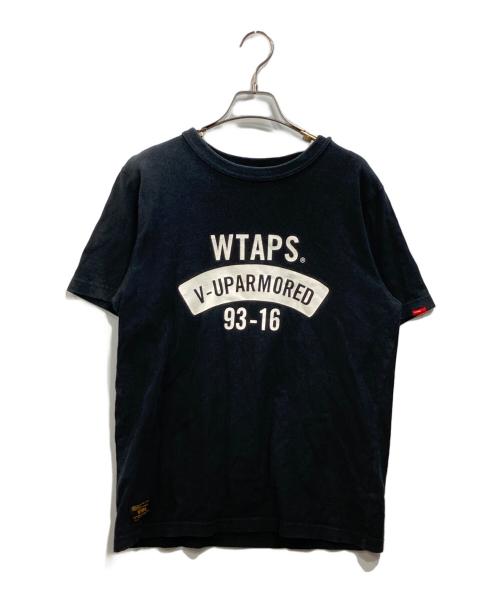 WTAPS（ダブルタップス）WTAPS (ダブルタップス) 半袖カットソー ブラック サイズ:Ｓの古着・服飾アイテム