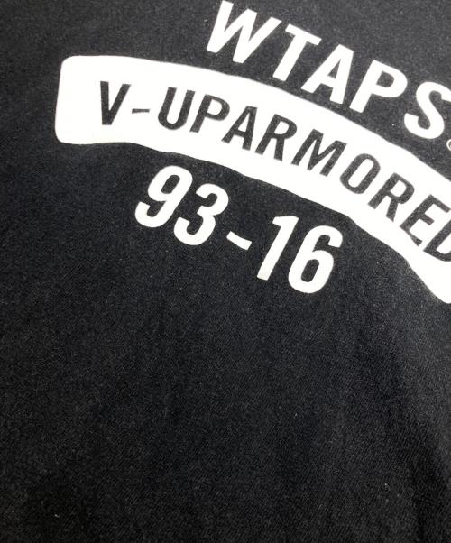 WTAPS（ダブルタップス）WTAPS (ダブルタップス) 半袖カットソー ブラック サイズ:Ｓの古着・服飾アイテム