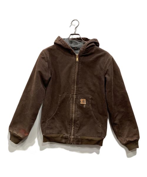 CarHartt（カーハート）CarHartt (カーハート) アクティブジャケット ブラウン サイズ:XL(14/16)の古着・服飾アイテム