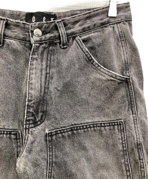 SOMEIT（サミット）SOMEIT (サミット) ダメージ加工デニムパンツ グレー サイズ:Mの古着・服飾アイテム