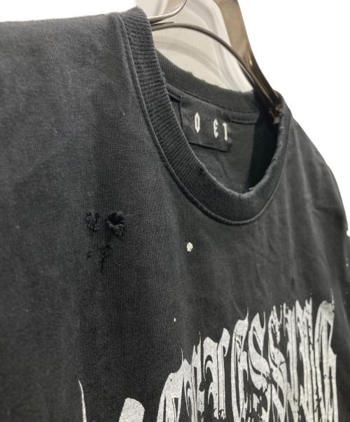 SOMEIT（サミット）SOMEIT (サミット) ダメージ加工L/Sカットソー ブラック サイズ:Mの古着・服飾アイテム