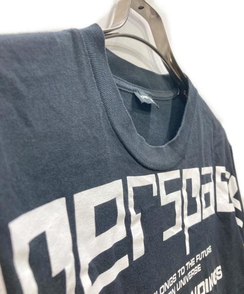 DIESEL（ディーゼル）DIESEL (ディーゼル) 長袖カットソー ブラック サイズ:XLの古着・服飾アイテム